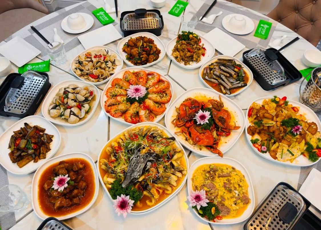 胡志明海鲜餐厅用餐环境